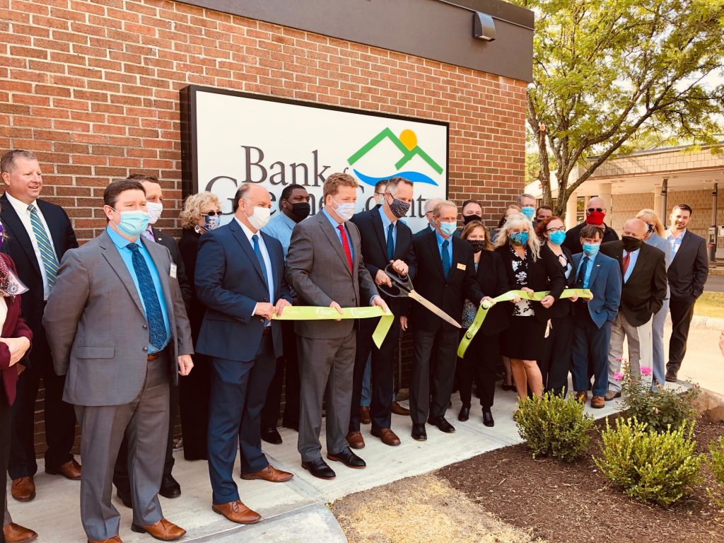 Wolf Road ribbon cutting