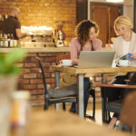 business advisor with new business owner