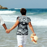 Couple on Beach (logo)