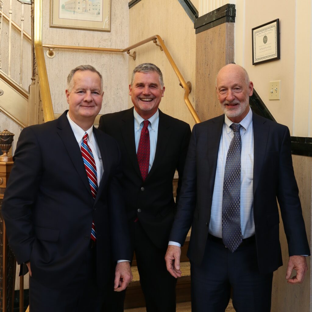 Donald Gibson, Jay Cahalan, & John Brust