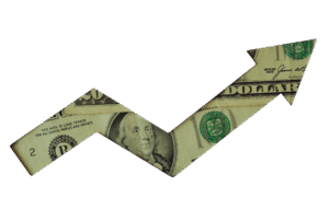 Arrow made of Money