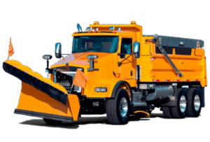 Yellow Plow Truck